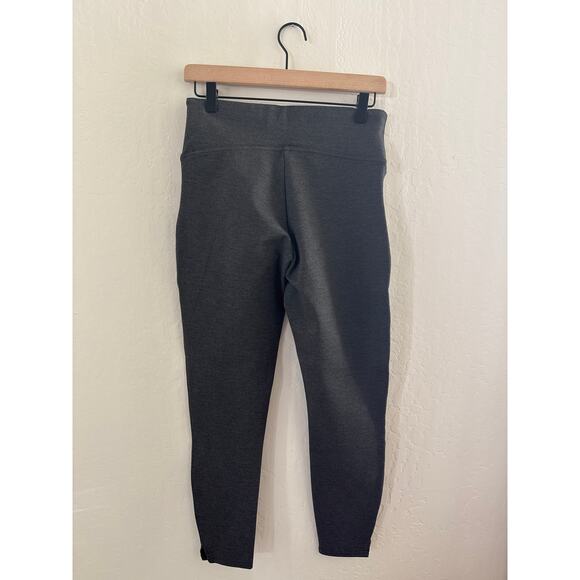 Spanx Ponte Ankle Leggings CoreSure Tech Gray M NWT High Rise Slim Fit - Picture 4 of 10